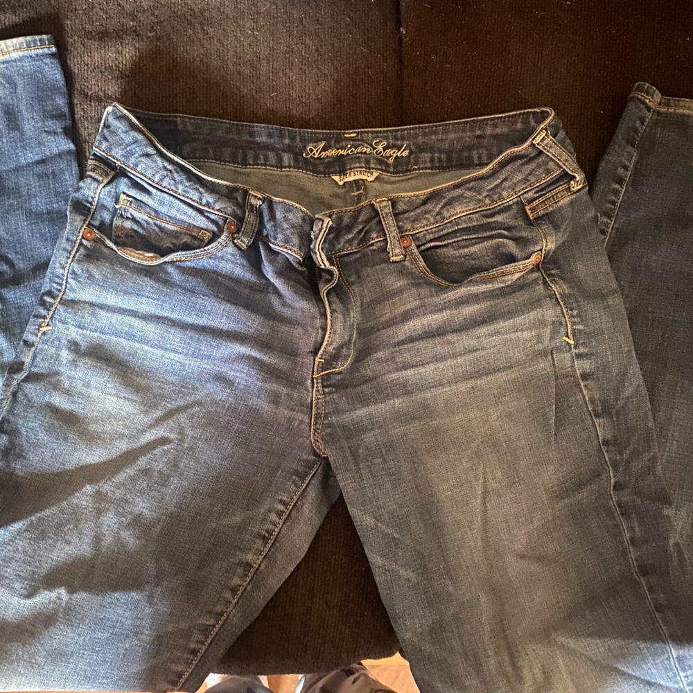 Euc American Eagle skinny Jean size 14 R
